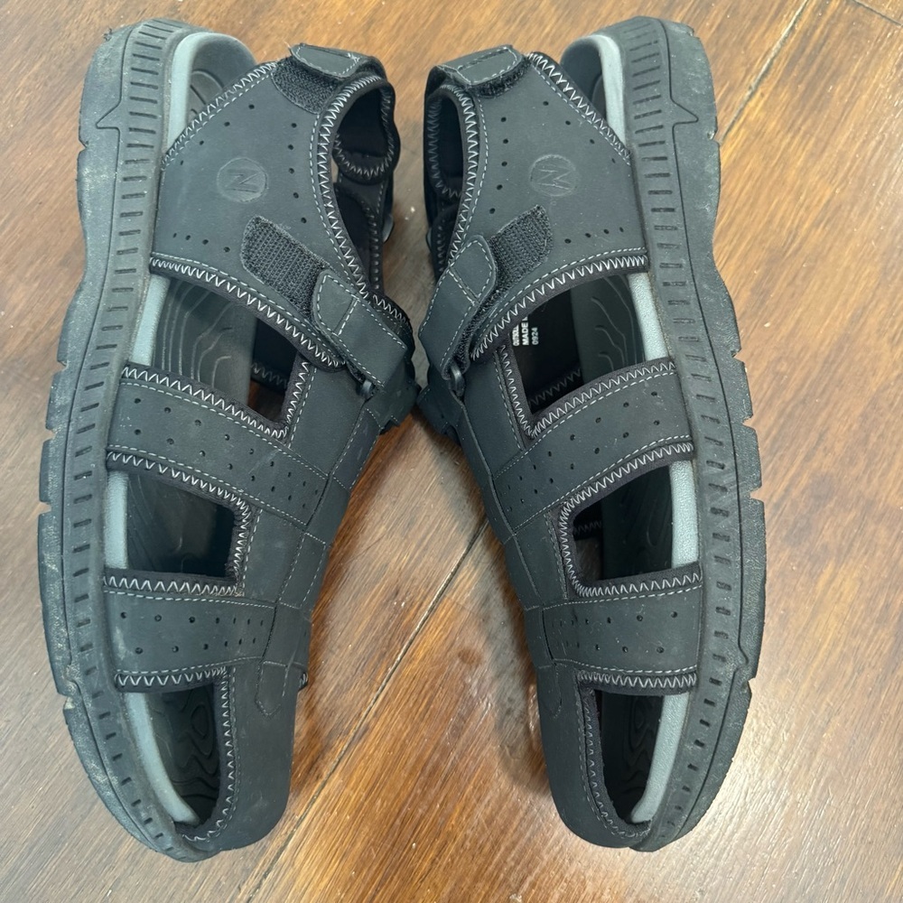 Nunn Bush Rio Bravo Fisherman Closed Toe Mens Sandals Black Size 13W Outdoor - Picture 3 of 8